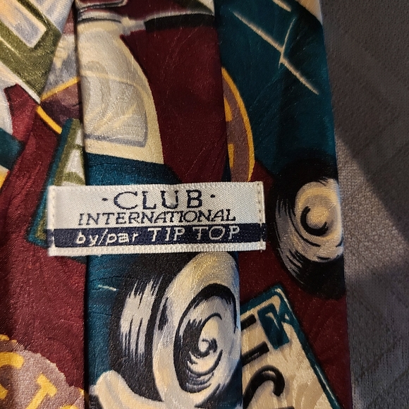 🌲host pick🌲Tip Top Silk Tie - Picture 4 of 4